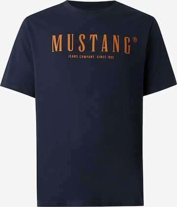 MUSTANG - Camiseta 'Austin' en azul: frente