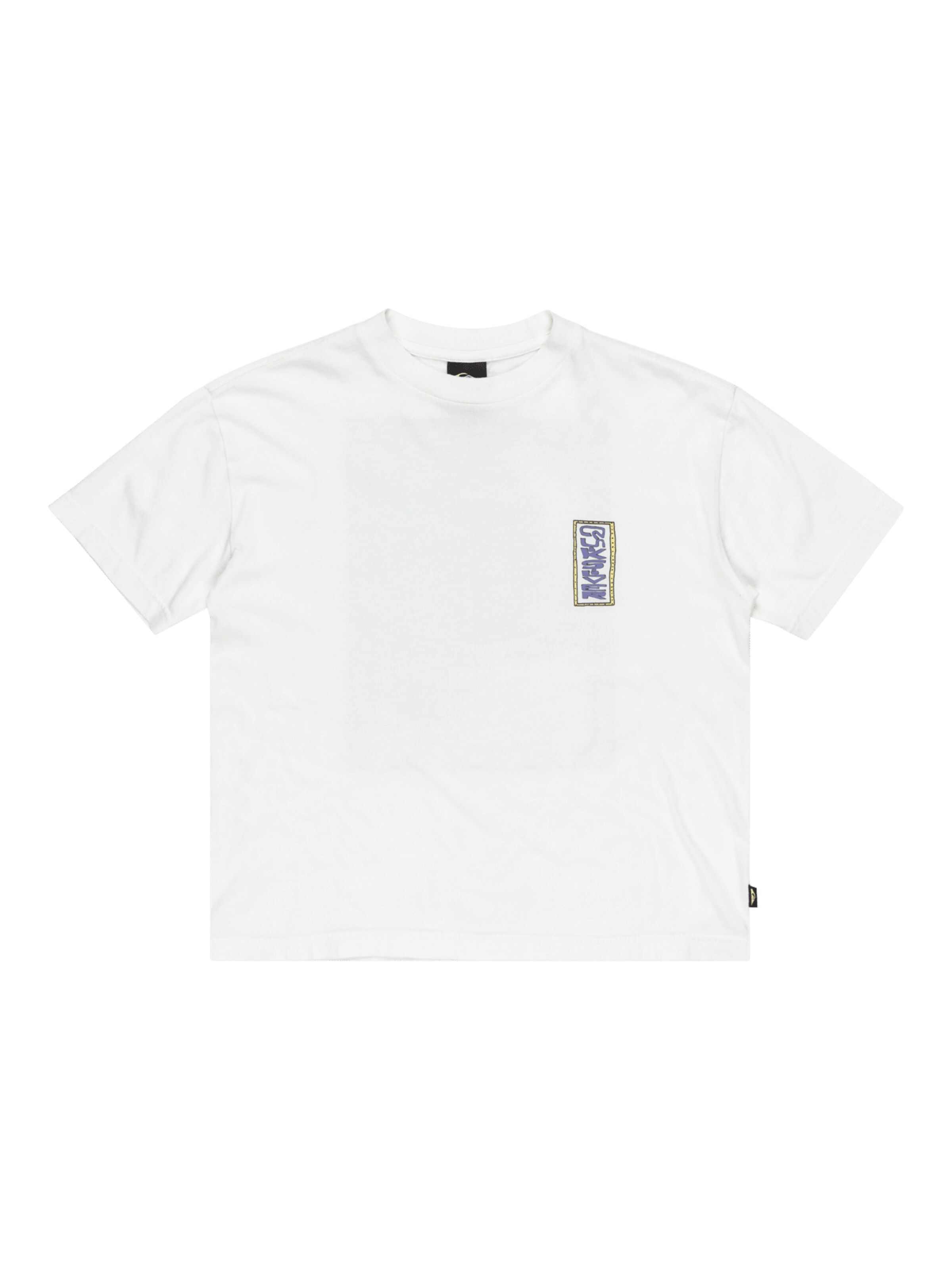 T-Shirt 'Sunrise Bowl' QUIKSILVER en blanc : devant