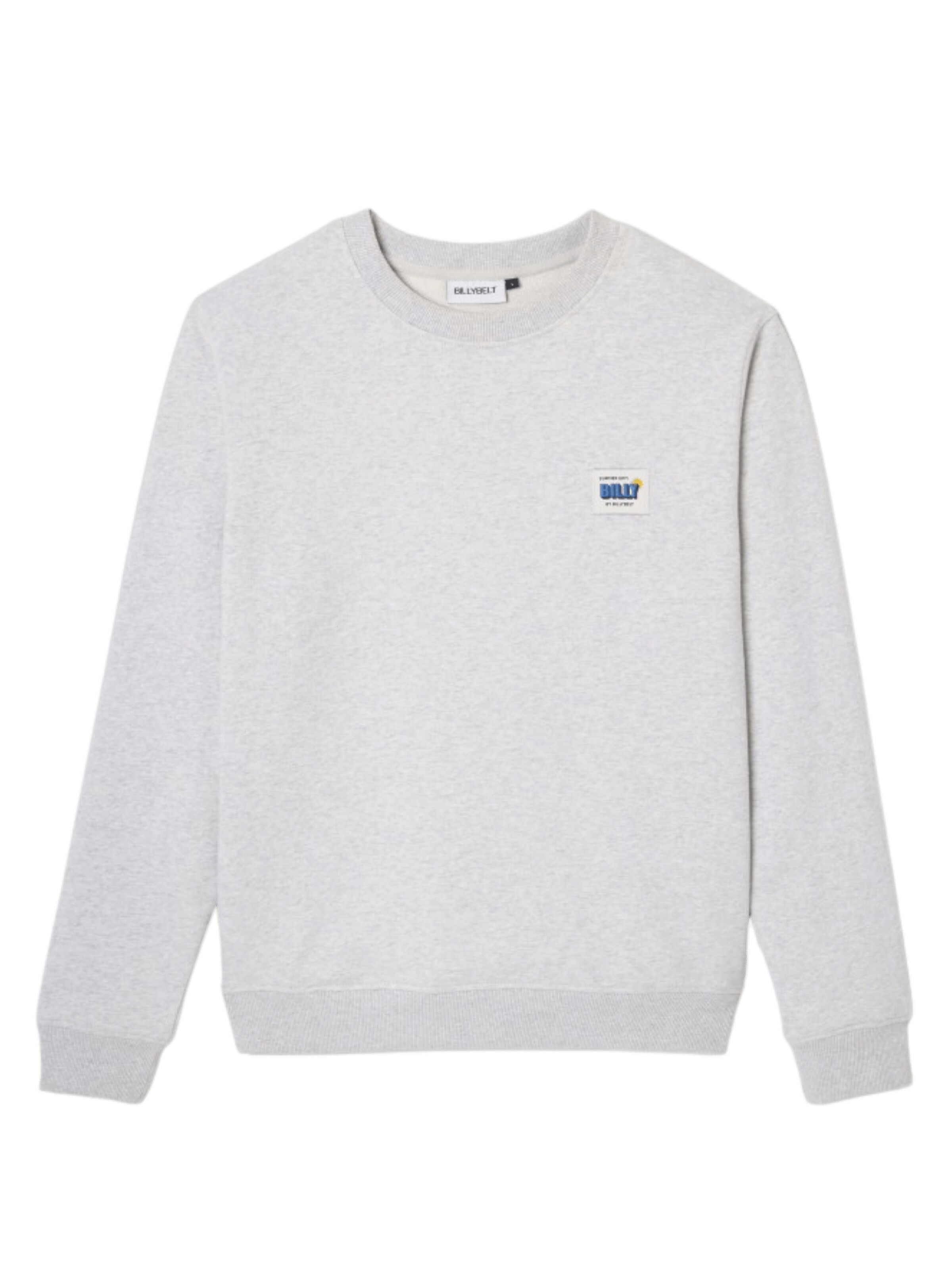 Billybelt Sweatshirt 'BILLYBELT Bio-Baumwoll Sweatshirt „Summer Edit“' in Grey: front