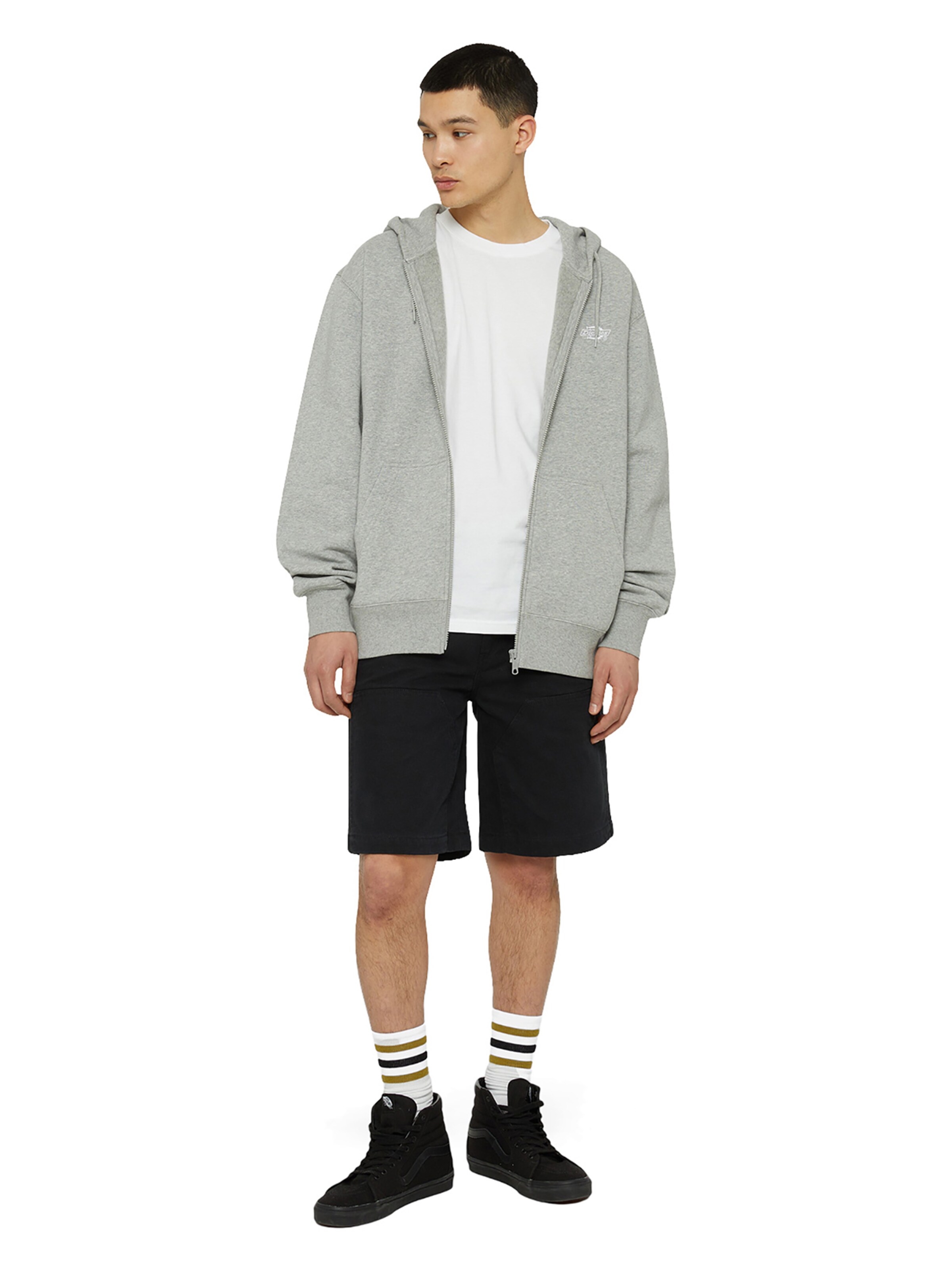 DICKIES Jopa na zadrgo 'SUMMERDALE' | siva barva