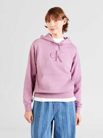 Felpa di Calvin Klein Jeans in rosso: frontale