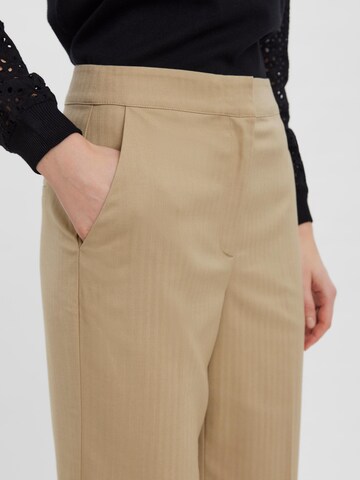 Regular Pantalon 'Shiny' Aware en beige