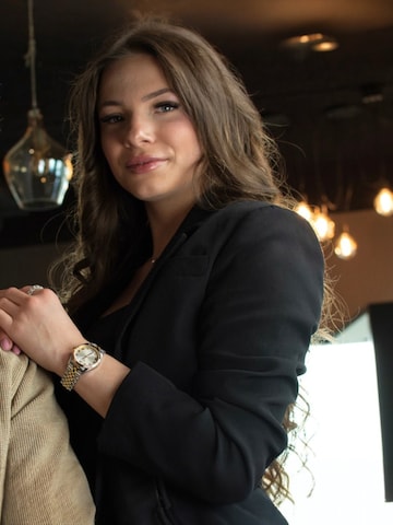 Montre à affichage analogique 'Régler Infinité Steel Bicolor Silver/Gold - Silver' Régler en or