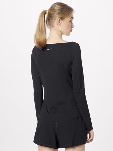 NIKE Koszulka funkcyjna 'Luxe' w kolorze czarny
