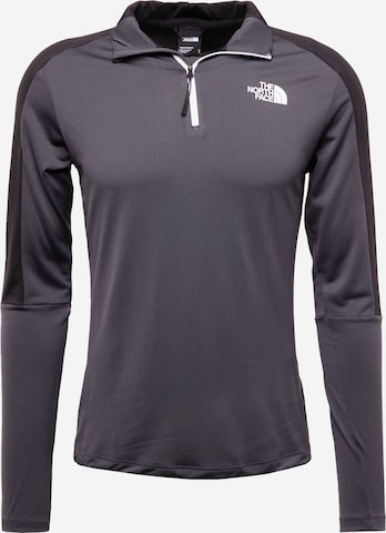 THE NORTH FACE Performance Shirt 'Mountain' in Grey: front