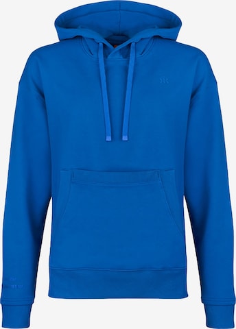 Nur Die Kapuzenpullover Hoodie ' NUR DIE X KILIAN KERNER ' in Blau: Vorderseite