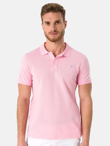 Sir Raymond Tailor Shirt 'Wheaton' in Roze: voorkant