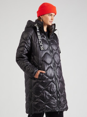 Herrlicher Between-seasons coat in Black: front