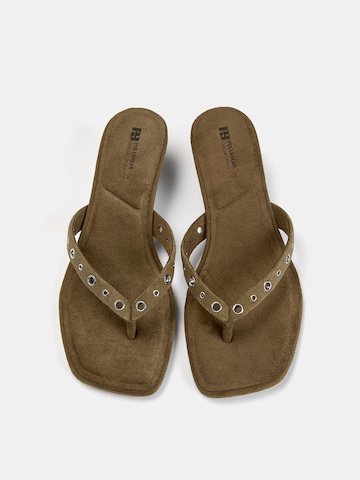 Pull&Bear Japonke | rjava barva