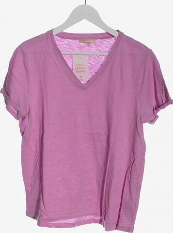 Soft Rebels V-Ausschnitt-Shirt XL in Pink: predná strana