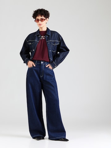 Tricou de la TOMMY HILFIGER pe roșu