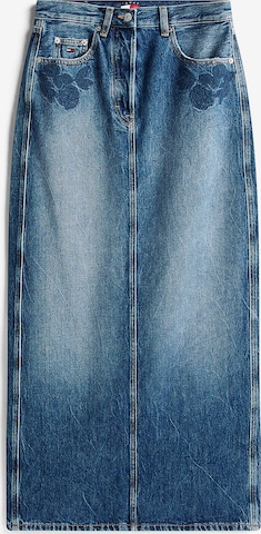 Jupe Tommy Jeans en bleu : devant