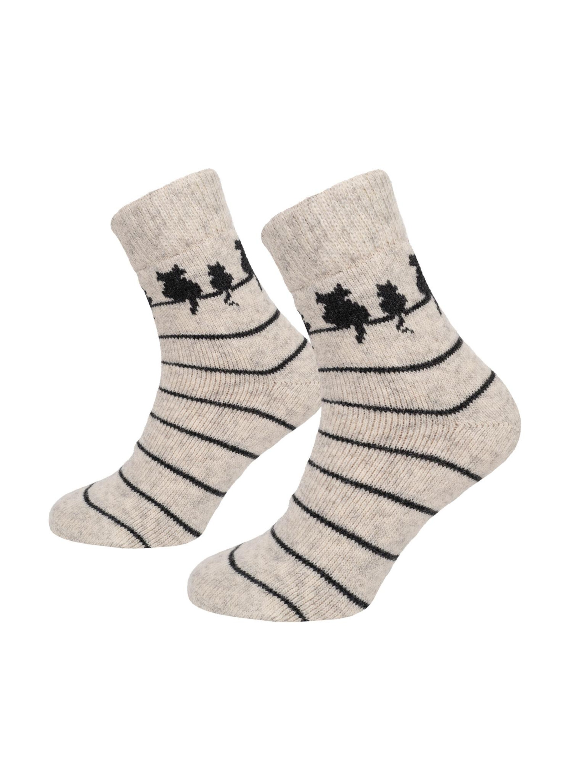 HomeOfSocks Socks 'HOS8013' in Beige