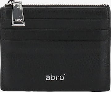 ABRO Portemonnaie 'Geldbörse' in Schwarz: Vorderseite