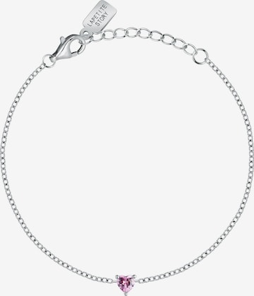 La Petite Story Armband in Silber: Vorderseite