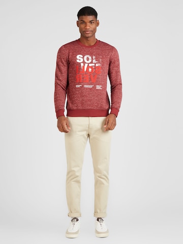 s.Oliver Sweatshirt in Rood