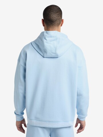 Carlo Colucci Zip-Up Hoodie in Blue