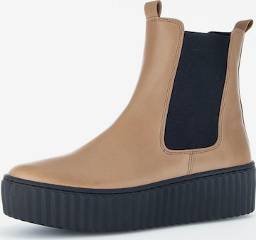 GABOR Chelsea boots in Bruin: voorkant