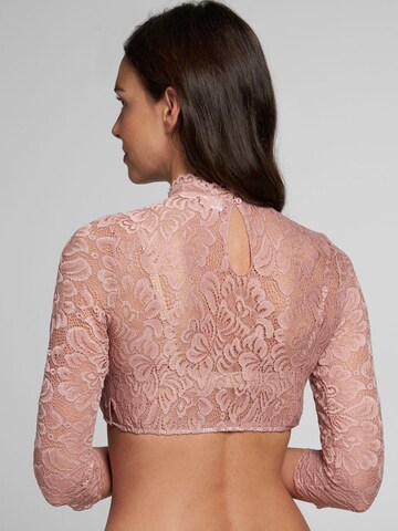 SPIETH & WENSKY Klederdracht blouse 'Amsterdam' in Roze