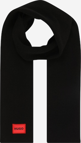 HUGO Red Scarf 'Zaff 6' in Black: front