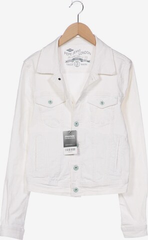 Pepe Jeans Jacke M in Weiß: predná strana