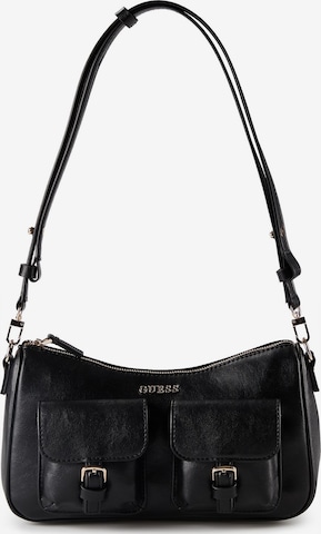 Sac bandoulière 'Kassie' GUESS en noir : devant