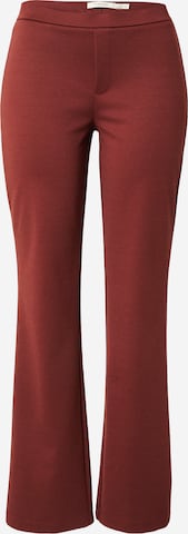 Bootcut Pantalon 'FRBLAZER' Fransa en marron : devant