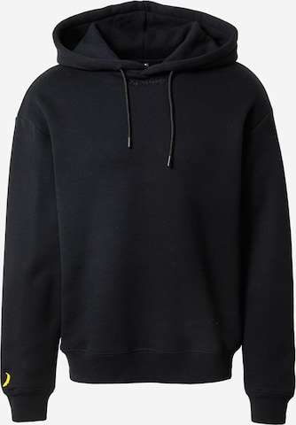 About You x Cyberkongz Sweatshirt 'Finn' in Black: front