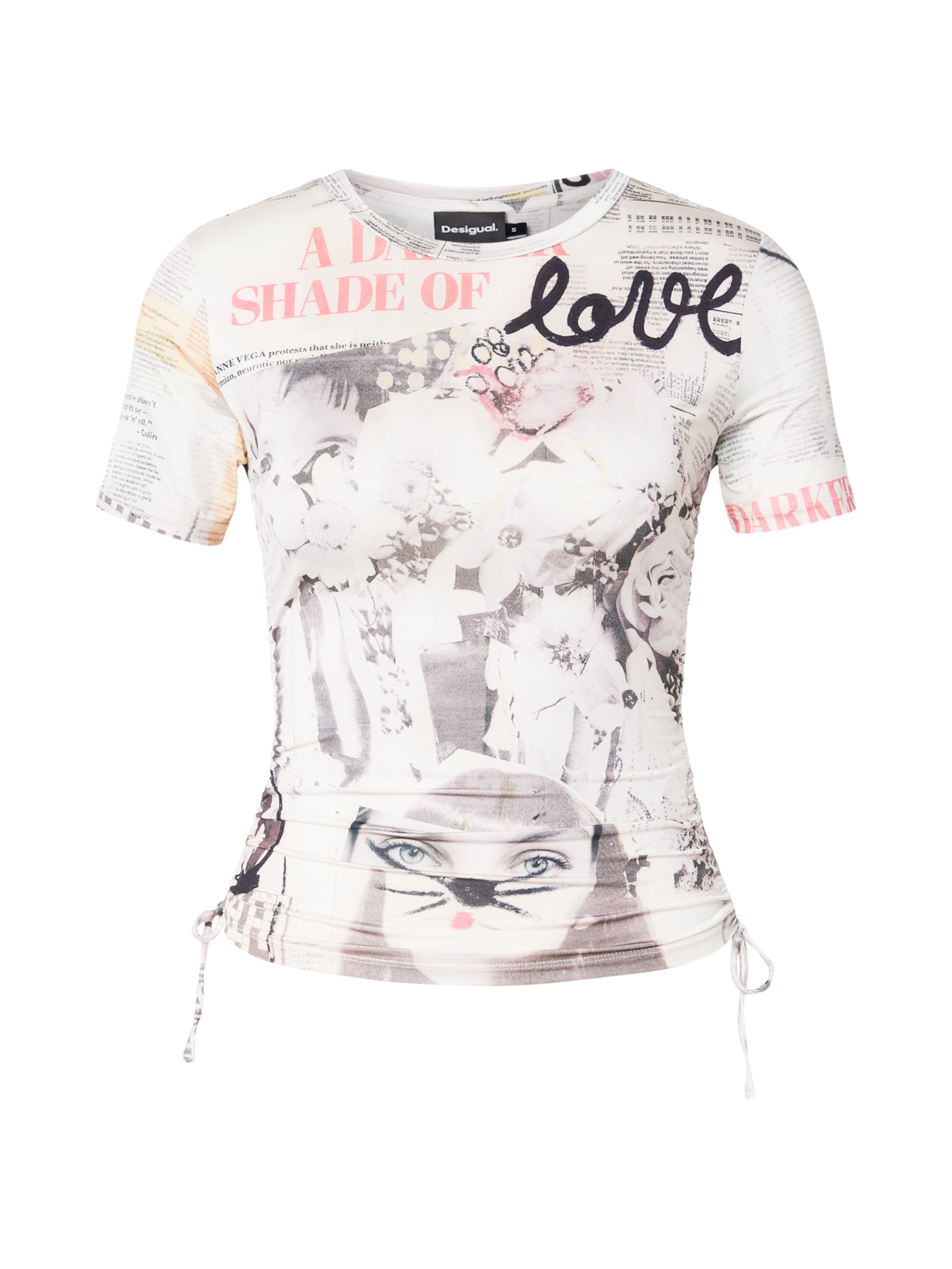 Desigual - Camisa 'BOADORA' em bege: frente