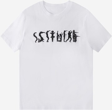 SSSTUFFF - Camisa em branco: frente