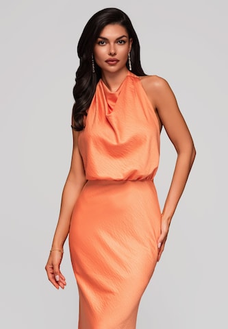 Robe de soirée 'Brianna' Ombre en orange
