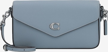 Borsa a tracolla di COACH in blu: frontale