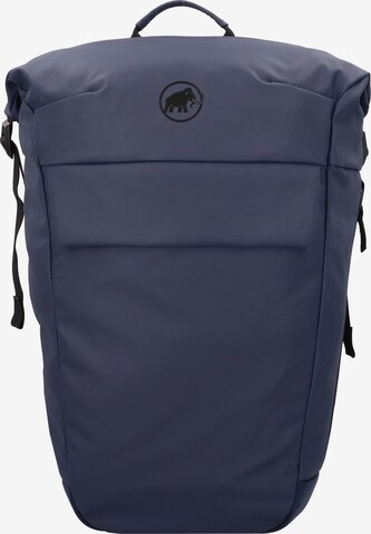 Zaino sportivo 'Seon Courier' di MAMMUT in blu: frontale