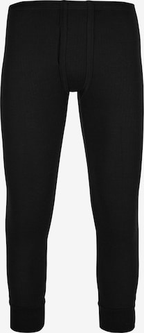 normani Long Johns 'Koyuk' in Black: front