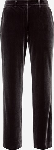 s.Oliver BLACK LABEL Wide leg Broek in Grijs: voorkant