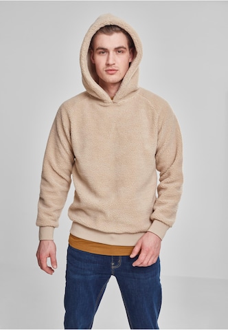 Urban Classics Sweatshirt in Beige: front
