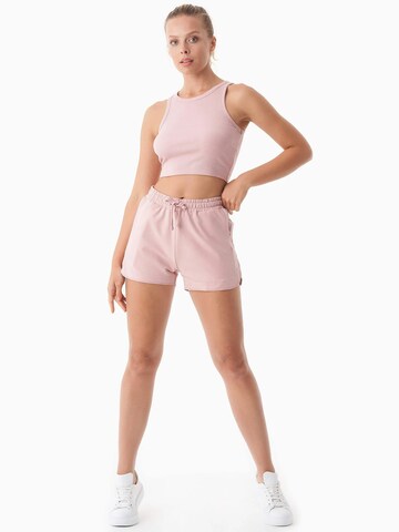 Organication Regular Trousers in Pink
