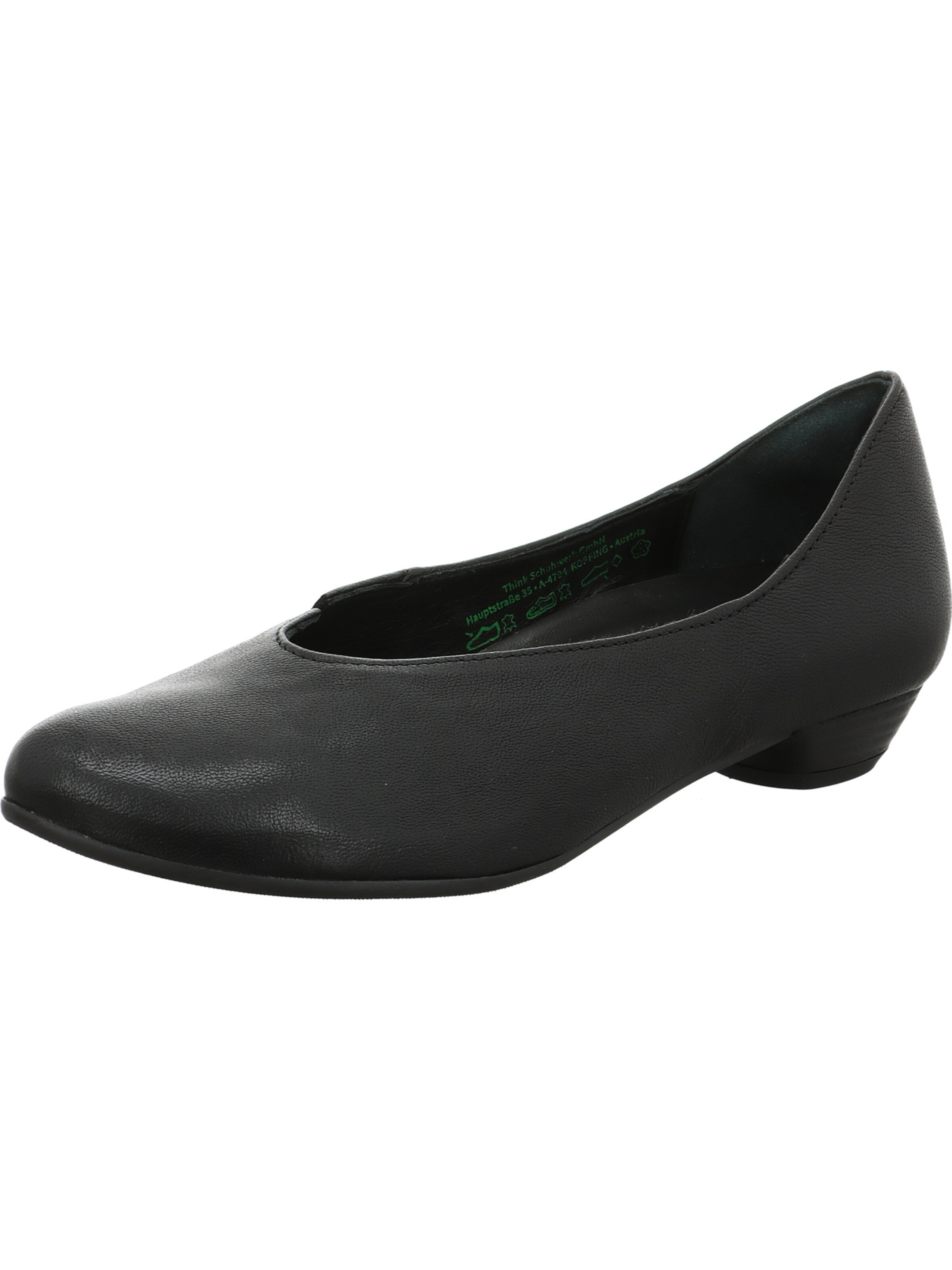 THINK! Pumps 'Grace' in Schwarz: Vorderseite