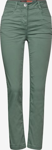 CECIL Slim fit Jeans in Green: front