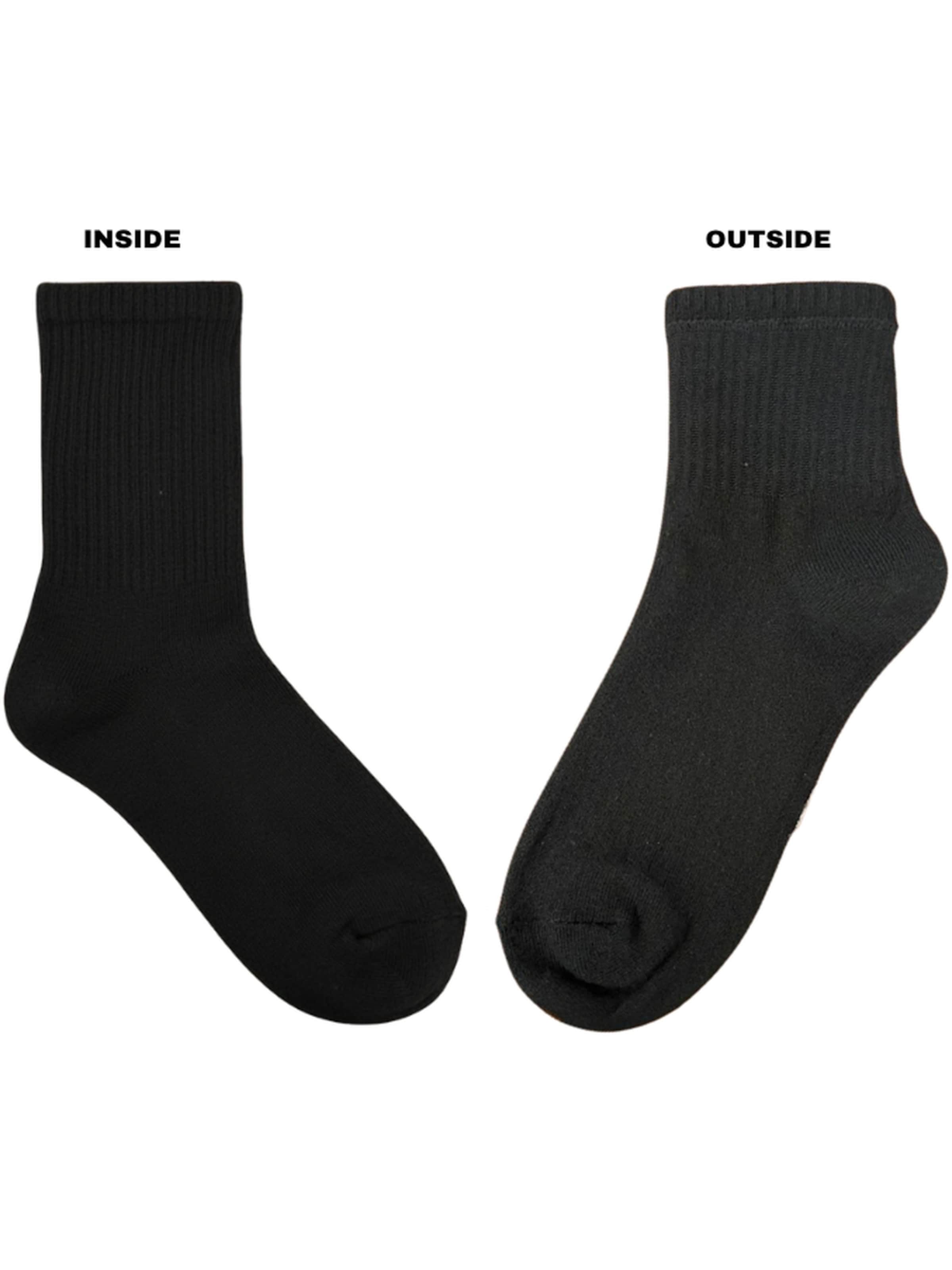 Calzino 'Quarter Sportsocken' di El Sueno in nero