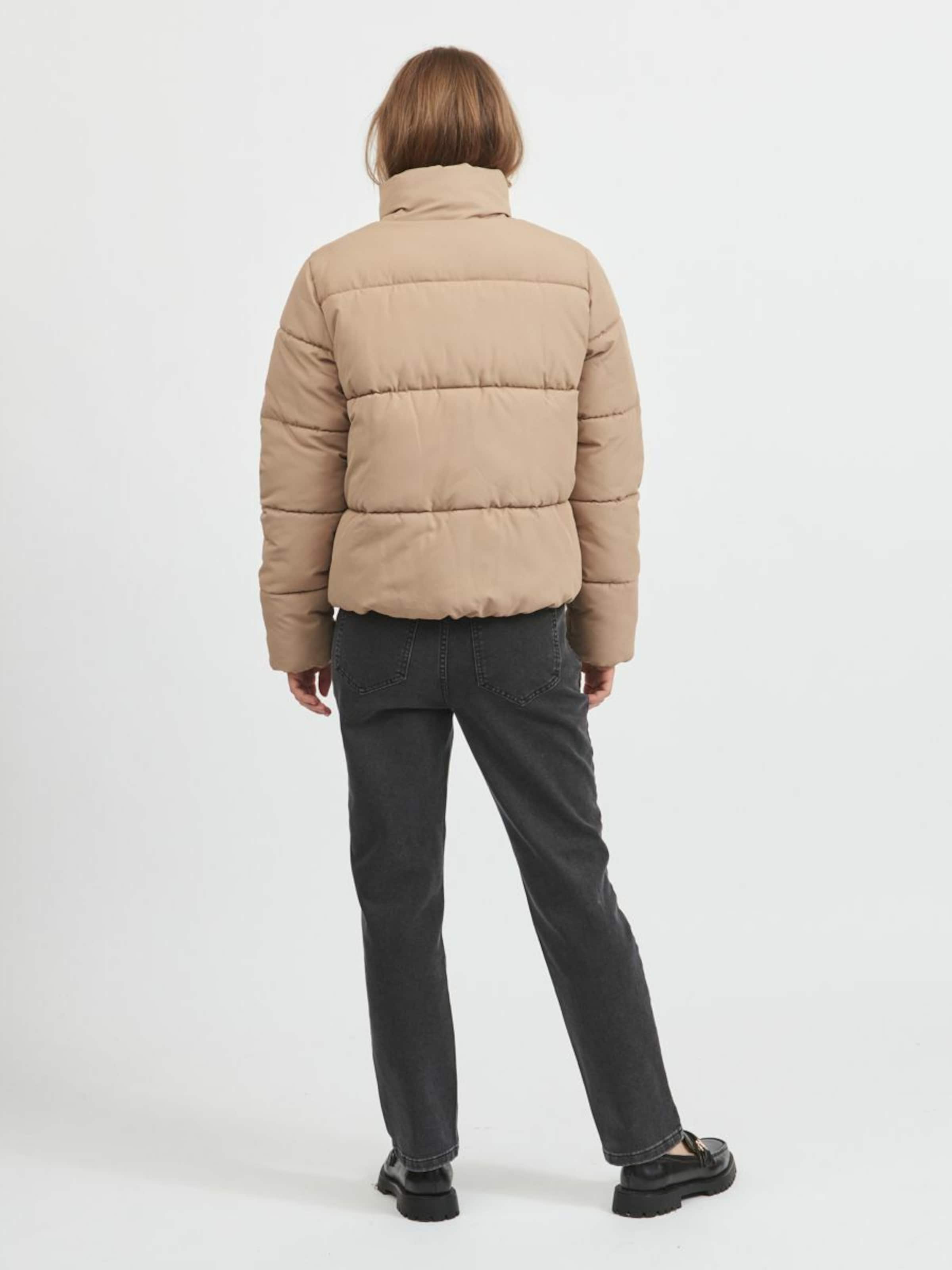 Frauen Jacken VILA Übergangsjacke in Beige - KE87460 Frauen Jacken VILA Übergangsjacke in Beige - KE87460