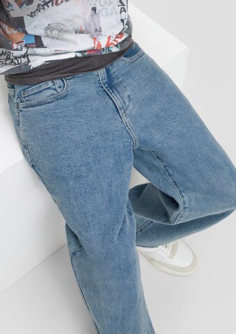 s.Oliver Loosefit Jeans in Blau
