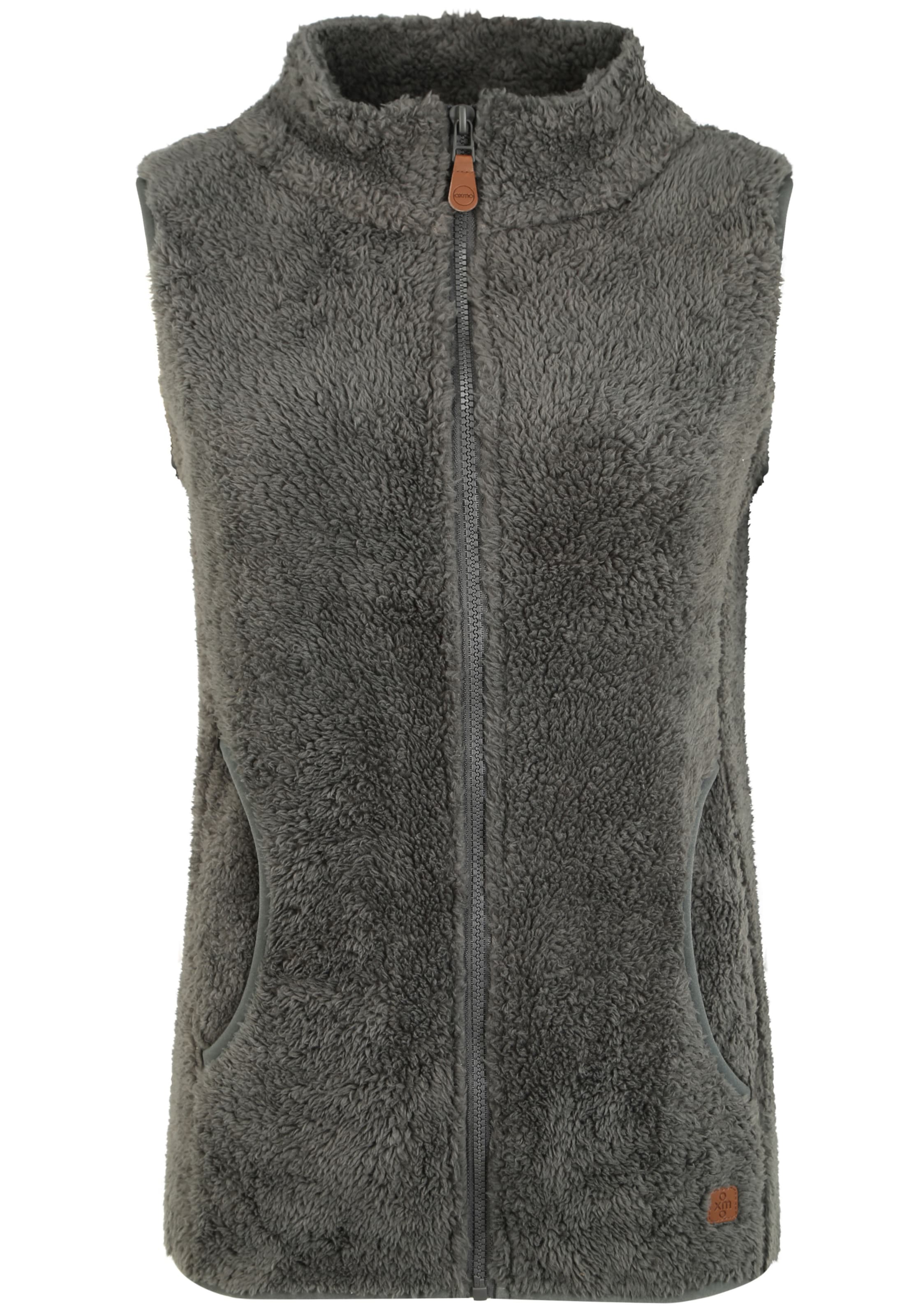 Oxmo Vest 'Theri' in Grey: front