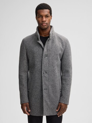 STRELLSON Between-Seasons Coat 'Fynn' in Grey: front