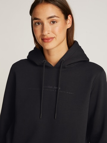 Calvin Klein Jeans Sweatshirt in Zwart