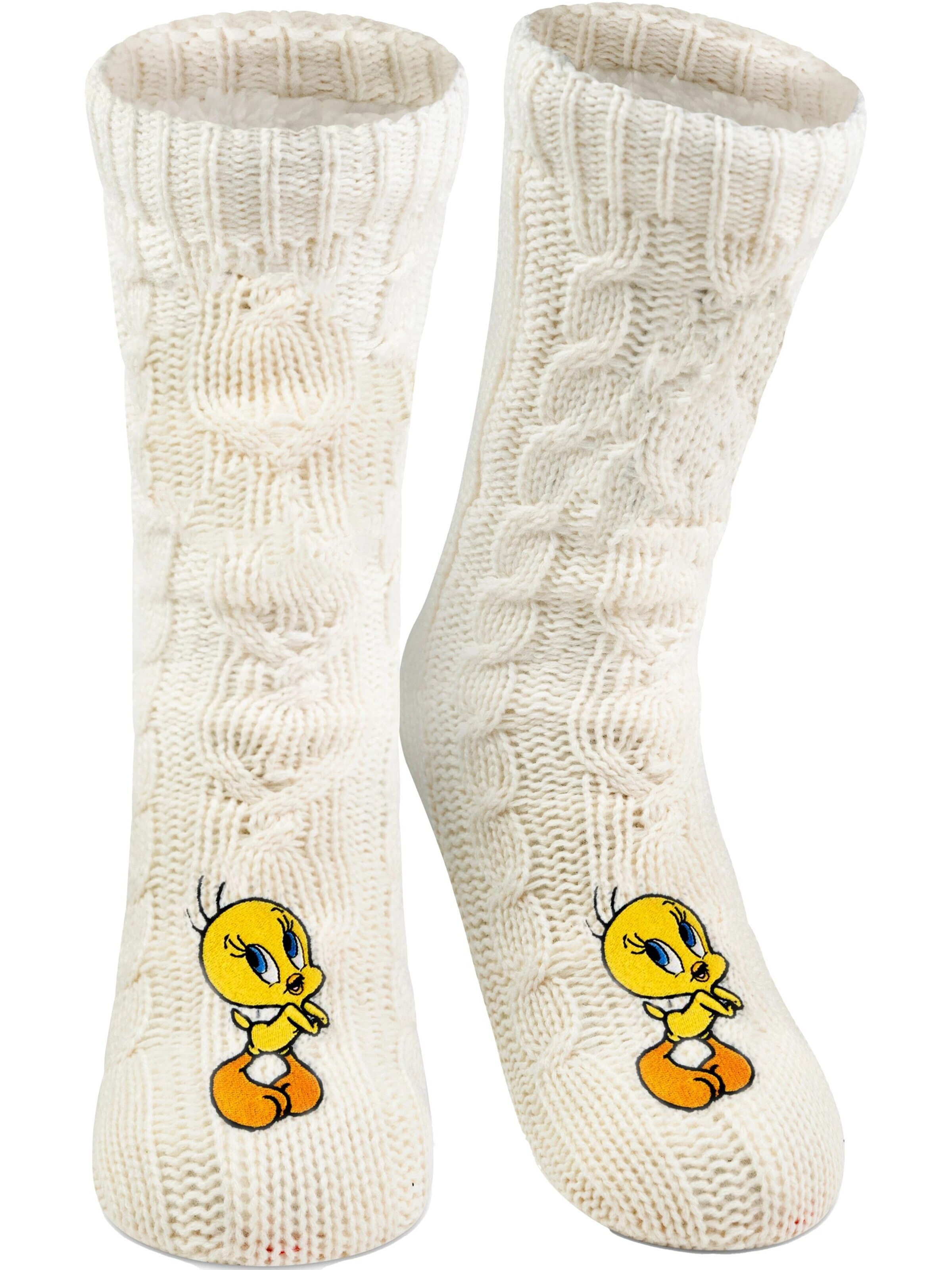Looney Tunes Socken‌‌ in Weiß: Vorderseite
