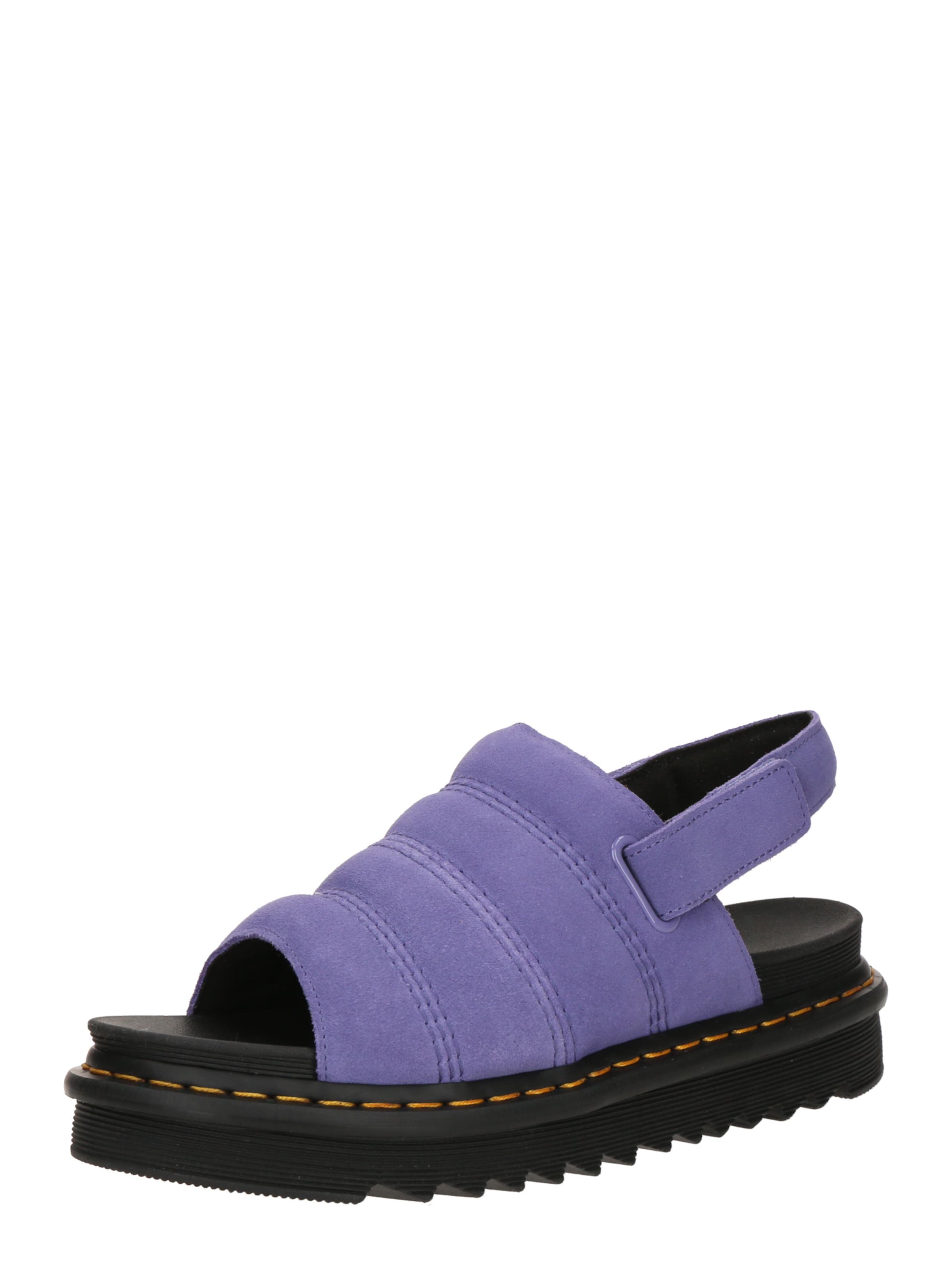 Dr. Martens Szandálok 'Zebrilus TD' - lila: elől