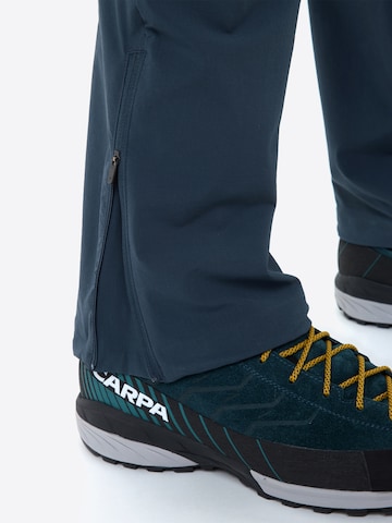 VAUDE Regular Outdoor trousers 'Badile III' in Blue