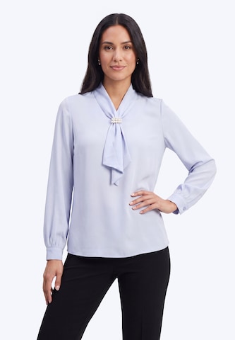 Chemisier usha BLACK LABEL en bleu : devant