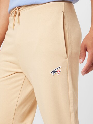 Tommy Jeans Tapered Hose in Beige